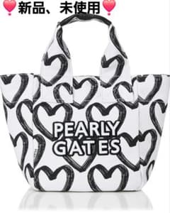 ❣️新品❣️PEARLY GATESパーリーゲイツ落書きハート柄 カートバック