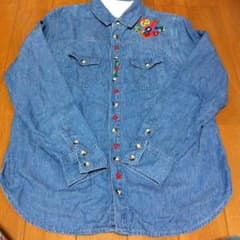 【No.1smile様専用】チチカカ 刺繍デニムシャツのサムネイル