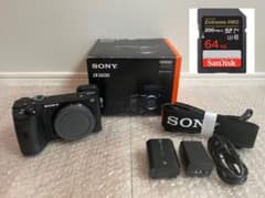 【新品SD付】sony α6600 a6600 ミラーレス一眼　カメラ　中古のサムネイル