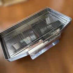 ステンレス フライヤー油切り ステンレス製揚げ網 45×14cmセット