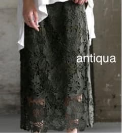 191919様専用　antiqua  レーススカートのサムネイル