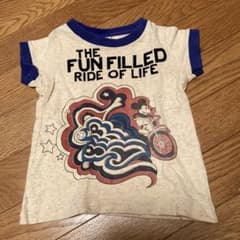 デニムダンガリーmickey Tシャツ　110㎝ デニムダンガリー ミッキー 90 半袖￼Tシャツ - メルカリ