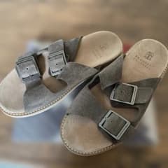BRUNELLO CUCINELLI グレーサンダルのサムネイル