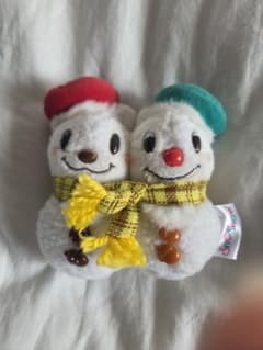 [디즈니] 칩과 데일 봉제 인형 배치 크리스마스