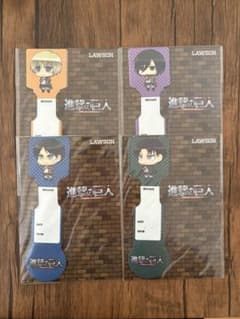 進撃の巨人 オリジナルちみキャラメモ帳 4種セット