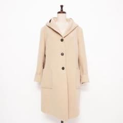 美品 マッシモアルバ フード付コート ベージュ サイズL*KD267 - メルカリ