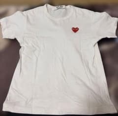 PLAY COMME des GARCONS Tシャツ ホワイト Sのサムネイル