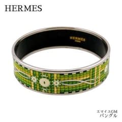 HERMES 헤르메스 팔찌 팔찌 에마이유 GM 칠보구이 기하학 모양