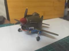 P-40ウォーホーク(プラモデル)塗装済み完成品。のサムネイル