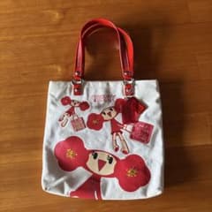 COACH POPPY トートバッグ ホワイト/レッドのサムネイル