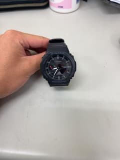 G-SHOCK ブラックラバーバンド 時計 値下げ交渉可能！のサムネイル