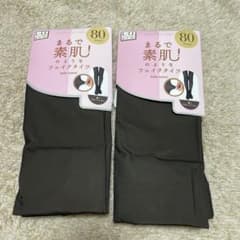 フェイクタイツ 80デニール L~LL