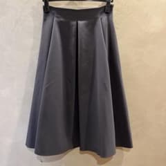 FOXEY NEW YORK フレアスカート グレーのサムネイル