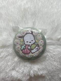 サンリオキャラクターズ刺繍缶バッジ4 ポチャッコのサムネイル