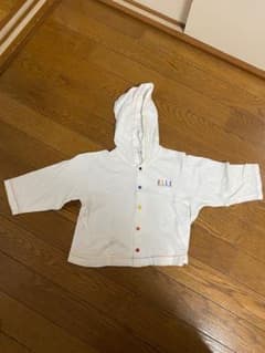 ELLE　パーカー　白　95cmのサムネイル