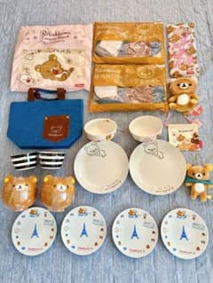 レア　レトロ　リラックマ ぬいぐるみ　マスコット　食器　バッグ　まとめ売りのサムネイル