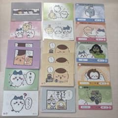 ちいかわ カード ステッカー ソーセージ ハチワレ うさぎ 栗まんじゅう オデのサムネイル