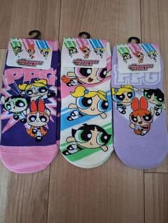 パワーパフガールズ ソックス 3足セットのサムネイル
