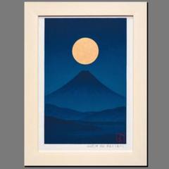 7枚限定A3パネル額装品●和紙にAIアート桜富士山日本和歌●がんどうあつし制作 7枚限定A3パネル額装品○和紙にAIアート桜富士山日本和歌○がん