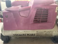 日立工機　hikoki コンプレッサー　EC1430H2 高压 低压　動作確認のサムネイル