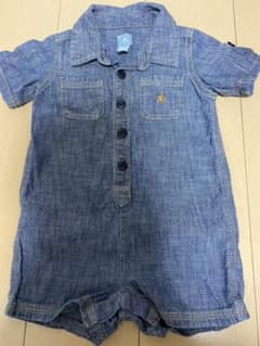 GAP デニムロンパース つなぎのサムネイル