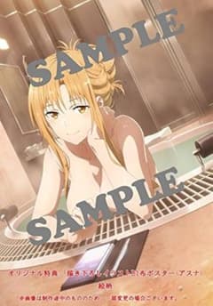 [미사용] 극장판 SAO 오디널 스케일 Amazon 특전 천 포스터