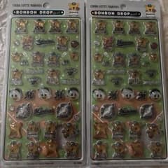千葉ロッテマリーンズ コアラのマーチ ボンボンドロップシール 2枚セットのサムネイル