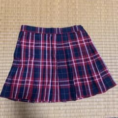 制服チェックスカート プリーツスカートのサムネイル