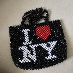 I LOVE NY ビーズバッグのサムネイル