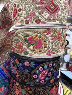ジャガードリボン/インド刺繍リボン★切売りのサムネイル
