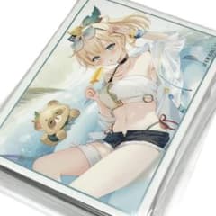ホロライブ 風真いろは ぽこべぇ スリーブ Vtuber s_u