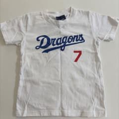 中日ドラゴンズ Tシャツ 背番号7 ホワイトのサムネイル