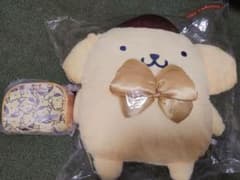 サンリオ ポムポムプリン クッション ポーチ 2点セットのサムネイル