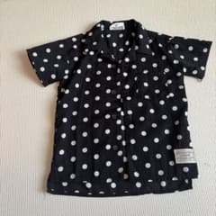 NEEDLEWORKS STANDARD ドット柄 半袖シャツ 130cmのサムネイル