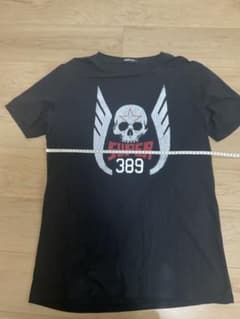 REPLAY スカルプリント Tシャツ ブラックのサムネイル