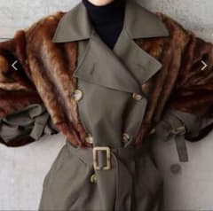 MURUA ロングダブルトレンチコートのサムネイル