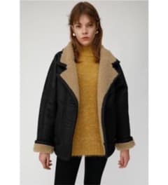 FAUX MOUTON DOLMAN ジャケットのサムネイル
