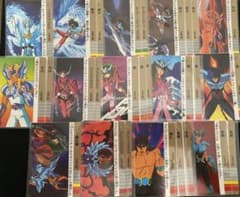 聖闘士星矢　カードダス　バンダイ　1989年　当時品　希少のサムネイル