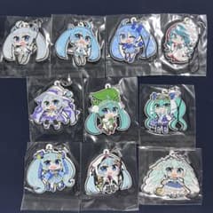 SNOW MIKU2019 고무 스트랩 컬렉션 눈 미쿠 2019