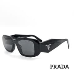 PRADA サングラス シンボル ブラック 黒 SPR 17WF - メルカリ