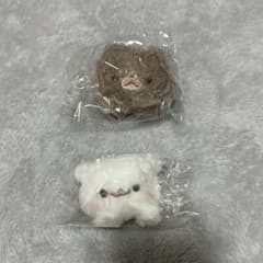 ポメラニアンもち ふわふわぬいぐるみクリップ しらたま くろみつ ヘアクリップのサムネイル
