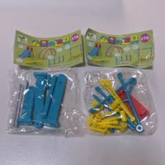 公園の遊具 ガチャガチャ★ブランコ&鉄棒 セットのサムネイル