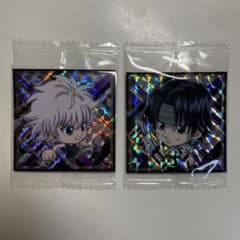 ハンターハンター　ウエハース　シール　キルア　クロロのサムネイル