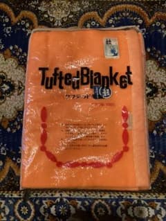 Tuft Blanket アクリル毛布 昭和レトロ ポップ 当時物 m67049235053_1.jpg?1769334559