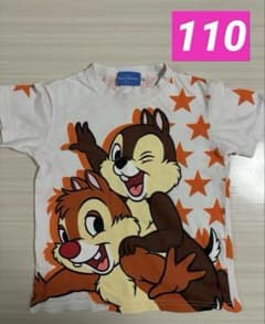 [공식] 도쿄 디즈니 리조트 칩과 데일 티셔츠 110cm 반소매