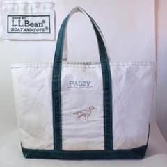 llbean エルエルビーン トートバッグ Lサイズ グリーン 犬 レトリバー llbean エルエルビーン トートバッグ Lサイズ グリーン 犬 レトリバー