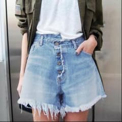 アングリッド♡リメイクデニムショートパンツのサムネイル