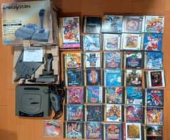 セガサターン 本体 + シューティングゲーム 35本セット