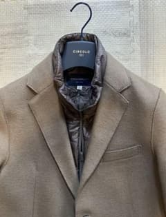 【試着のみ】tomorrow landダウンライナー付チェスターコート 試着のみ】tomorrow landダウンライナー付チェスターコート - メルカリ