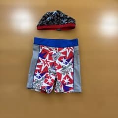 男児 水着size100 帽子（S）セットのサムネイル